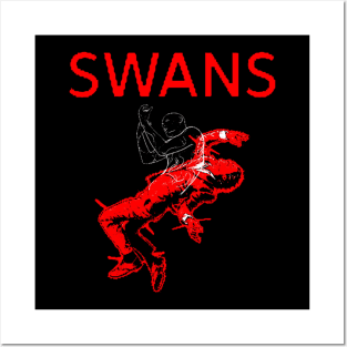 Swans Posters and Art